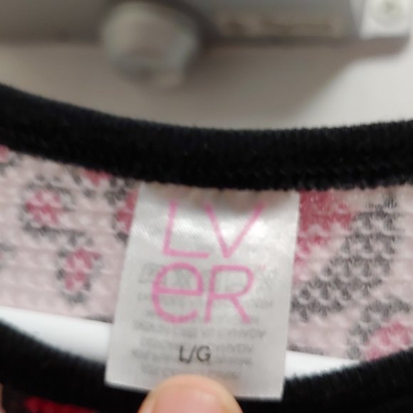 GENTLY USED, LVER LONG SLEEVE SHIRT, LARGE!!! - Picture 3 of 3